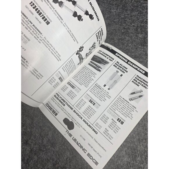 Guldstrand Engineering Corvette Grand Sport 80 Preparation Manual Catalog 1988 - Picture 6 of 7